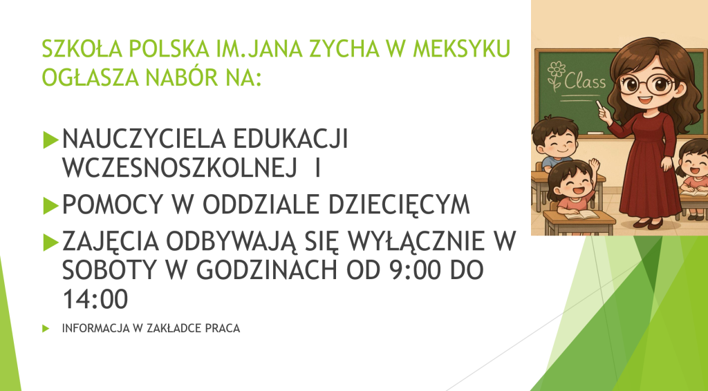 Nabór na nauczycieli